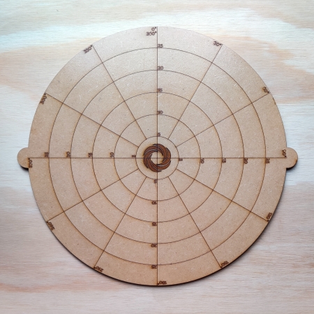 Base ADICIONAL de 30cm de Diámetro para Platinas Desmontables de 35